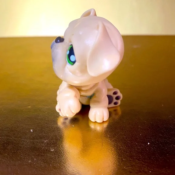 LITTLEST PET SHOP VINTAGE 2004 WRINKLY DOG WITH MOVABLE HEAD 2” - Picture 2 of 8
